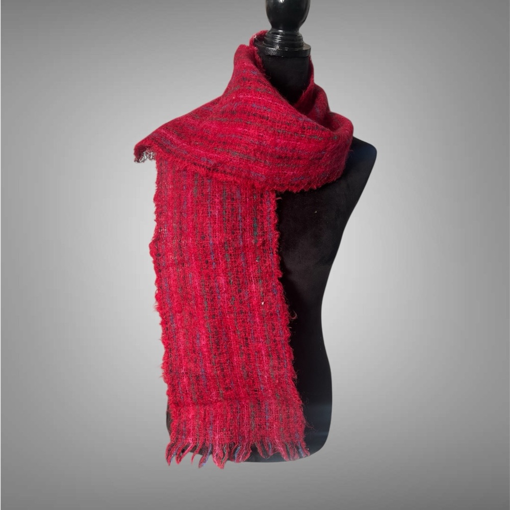 Charter Club Red Textured Scarf